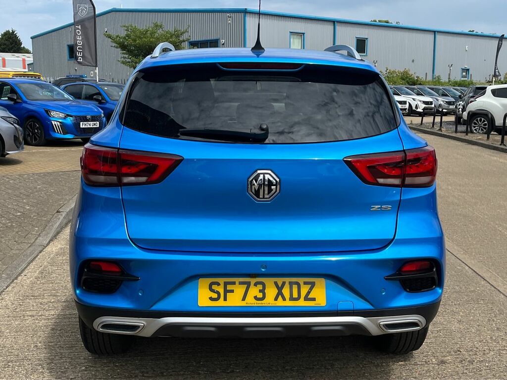 MG ZS 1.5 Vti-tech Exclusive Suv Euro SF73XDZ Blue #4