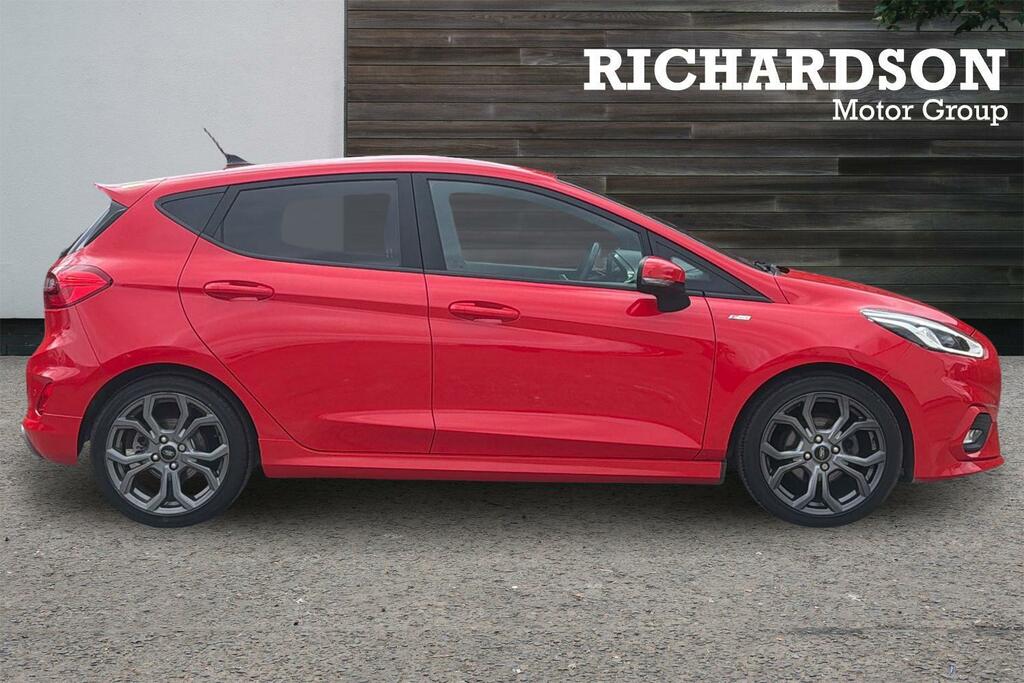 Ford Fiesta 1.0T Ecoboost St-line Euro 6 Ss EF69GSO Red #2