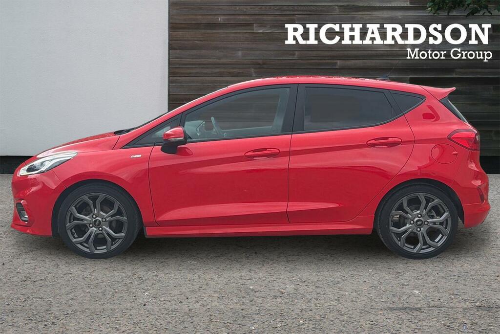 Ford Fiesta 1.0T Ecoboost St-line Euro 6 Ss EF69GSO Red #6