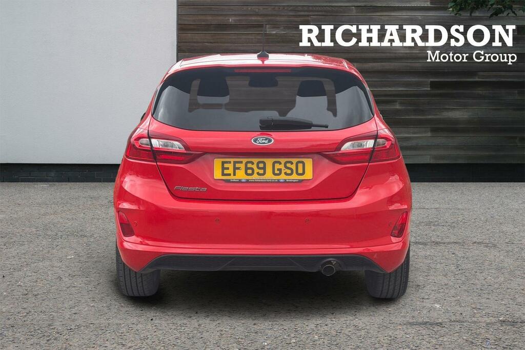 Ford Fiesta 1.0T Ecoboost St-line Euro 6 Ss EF69GSO Red #4
