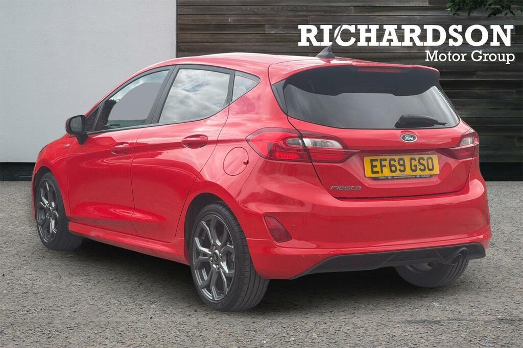 Ford Fiesta 1.0T Ecoboost St-line Euro 6 Ss EF69GSO Red #5