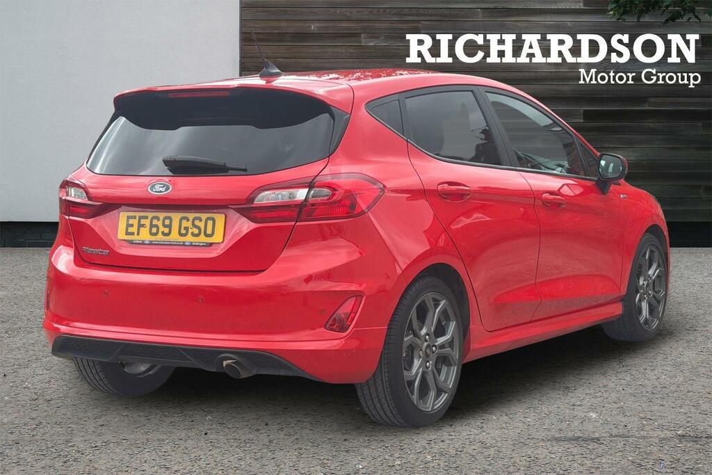 Ford Fiesta 1.0T Ecoboost St-line Euro 6 Ss EF69GSO Red #3