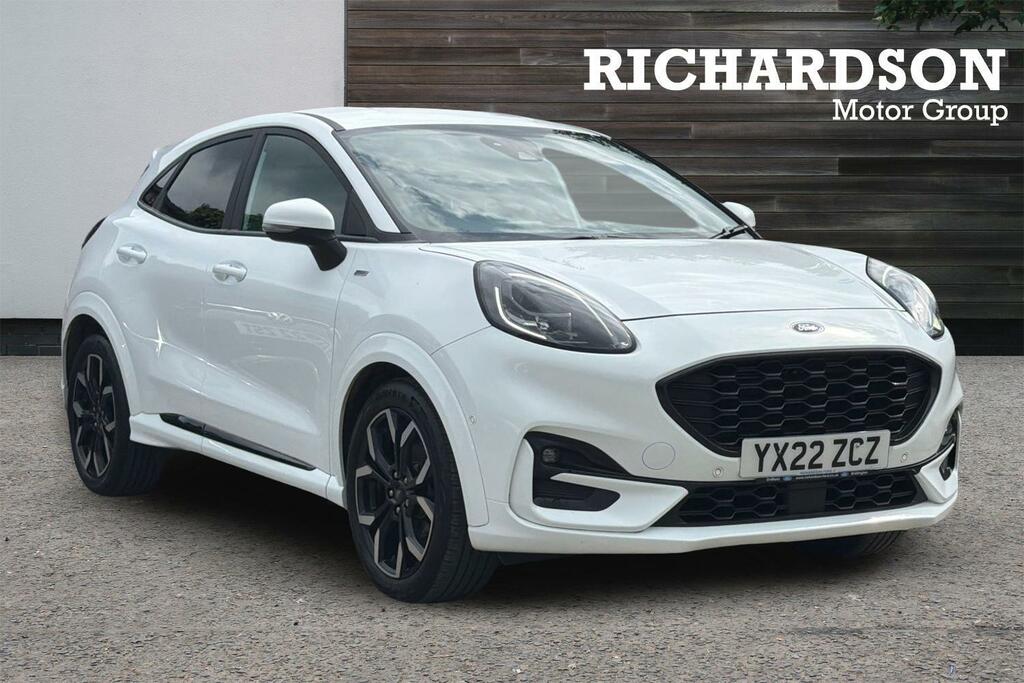 Ford Puma 1.0T Ecoboost Mhev St-line X Euro 6 Ss White