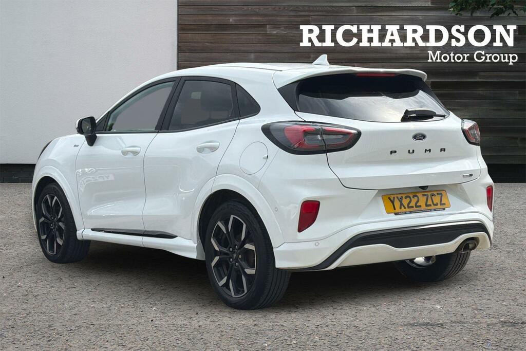 Ford Puma 1.0T Ecoboost Mhev St-line X Euro 6 Ss YX22ZCZ White #5