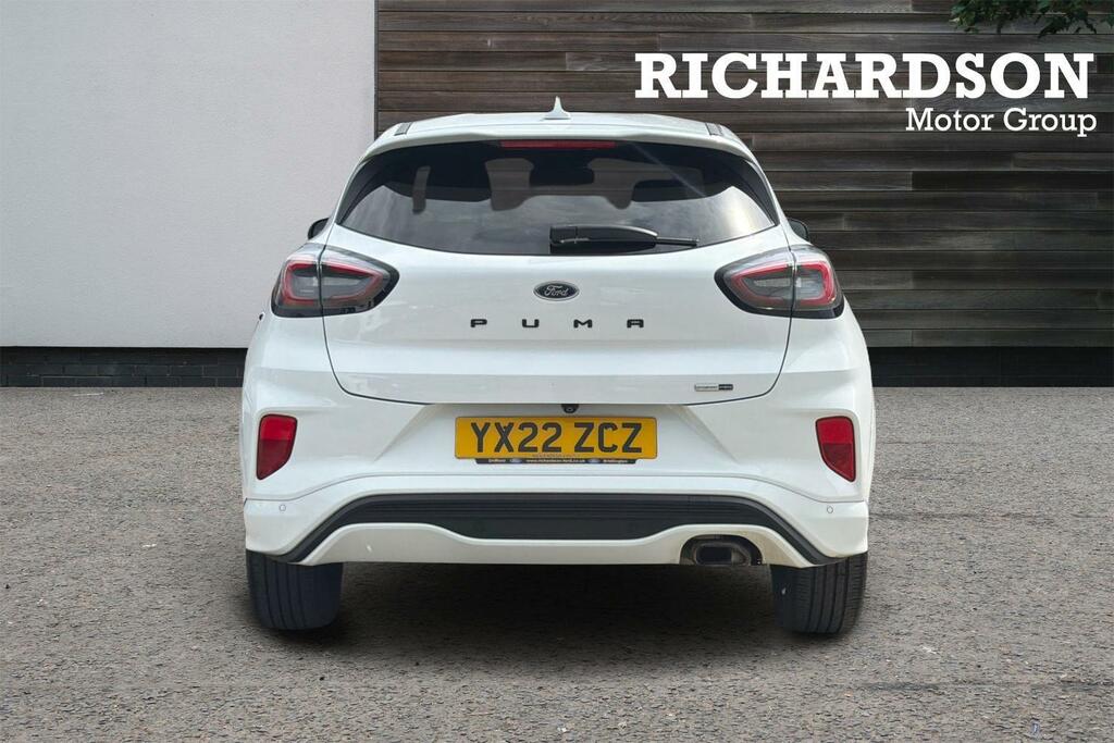 Ford Puma 1.0T Ecoboost Mhev St-line X Euro 6 Ss YX22ZCZ White #4