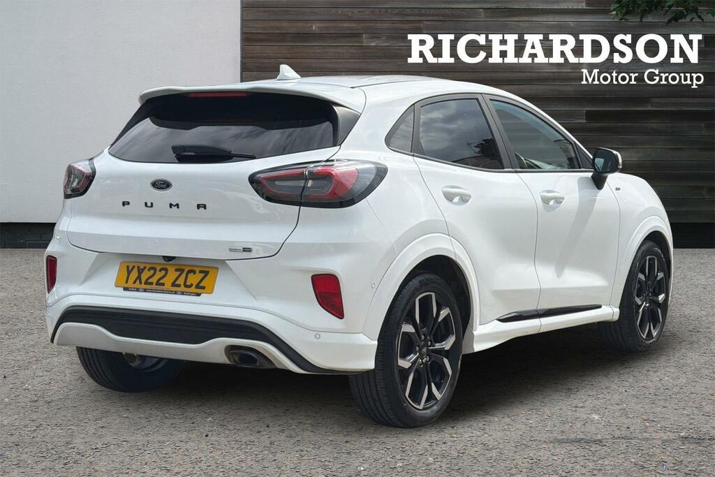 Ford Puma 1.0T Ecoboost Mhev St-line X Euro 6 Ss YX22ZCZ White #3