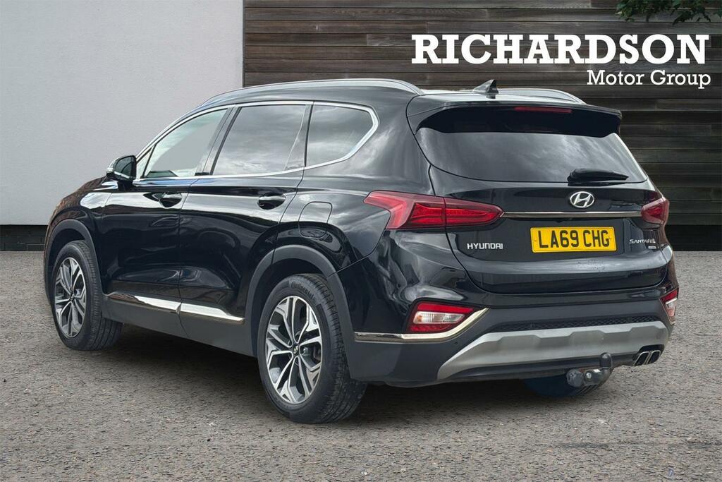 Hyundai Santa Fe 2.2 Crdi Premium Se 4Wd Euro 6 Ss 7 Se Black #5