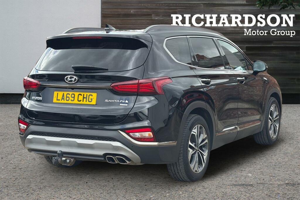 Hyundai Santa Fe 2.2 Crdi Premium Se 4Wd Euro 6 Ss 7 Se Black #3