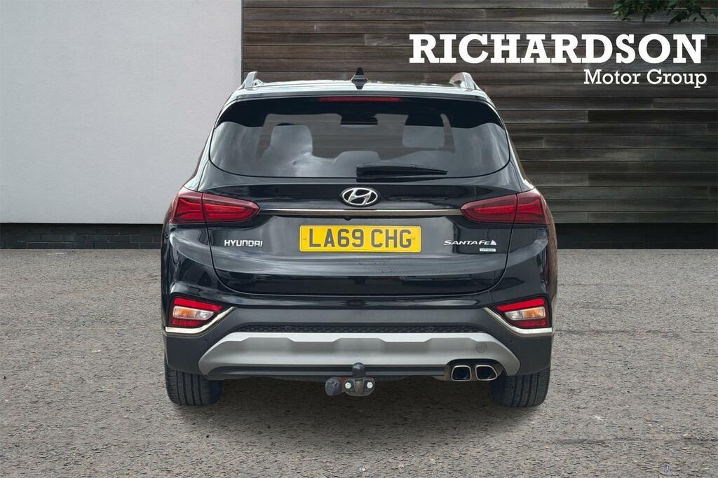 Hyundai Santa Fe 2.2 Crdi Premium Se 4Wd Euro 6 Ss 7 Se Black #4