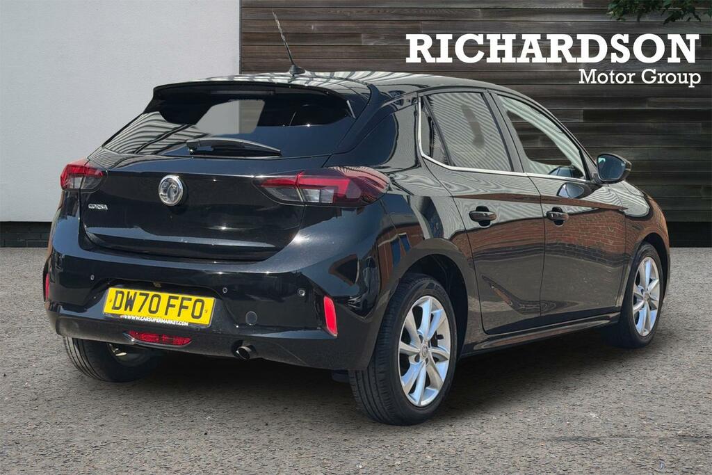 Vauxhall Corsa 1.2 Turbo Elite Nav DW70FFO Black #3