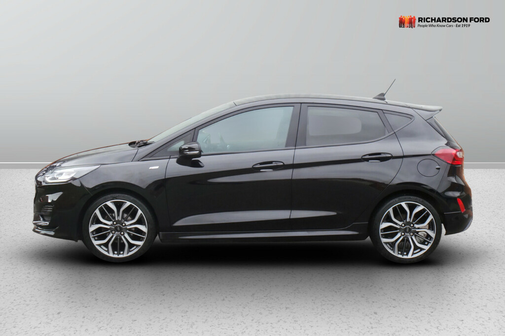 Ford Fiesta 1.0 Ecoboost St-line X YY73GOC Black #2