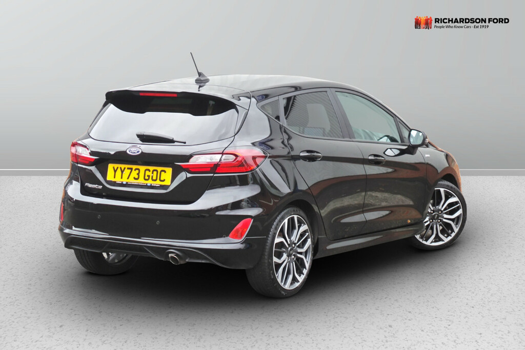 Ford Fiesta 1.0 Ecoboost St-line X YY73GOC Black #5