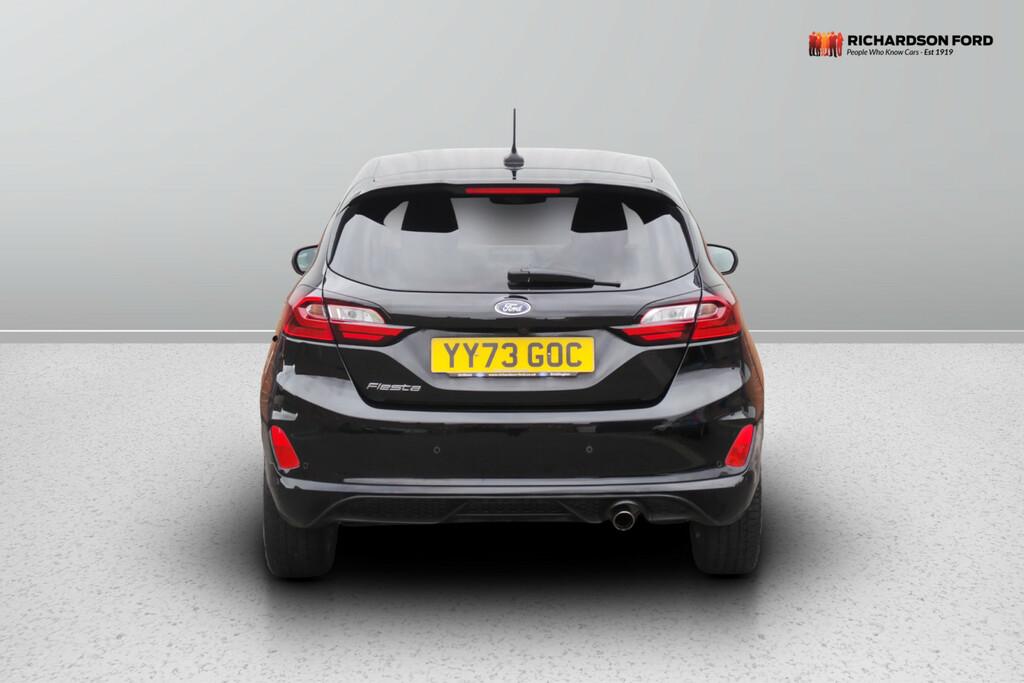 Ford Fiesta 1.0 Ecoboost St-line X YY73GOC Black #4