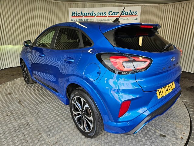 Ford Puma 1.0T Ecoboost Mhev St-line Suv E HT70EVY Blue #6