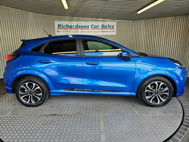 Ford Puma 1.0T Ecoboost Mhev St-line Suv E HT70EVY Blue #2