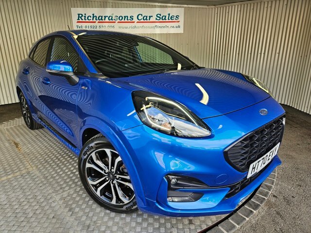 Ford Puma 1.0T Ecoboost Mhev St-line Suv E Blue