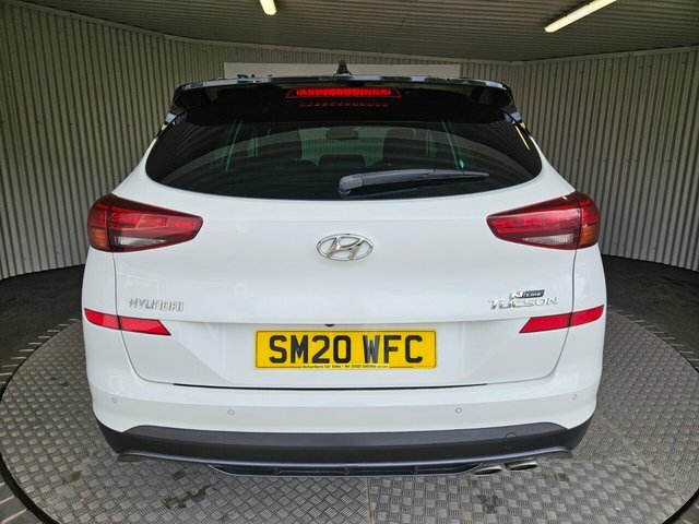 Hyundai Tucson 1.6 T-gdi N Line Suv Dct Euro 6 S S SM20WFC White #4