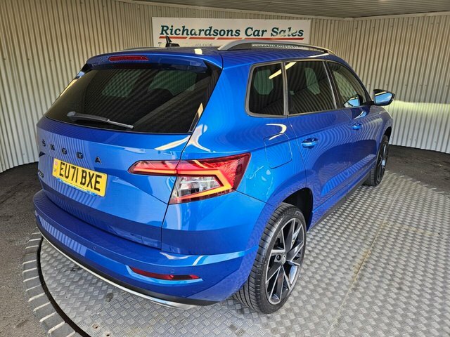 Skoda Karoq 1.5 Tsi Act Sportline Suv Dsg Euro 6 S EU71BXE Blue #3