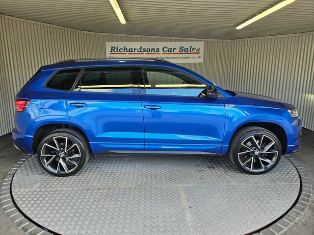 Skoda Karoq 1.5 Tsi Act Sportline Suv Dsg Euro 6 S EU71BXE Blue #2