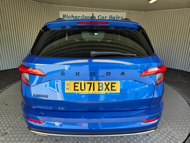 Skoda Karoq 1.5 Tsi Act Sportline Suv Dsg Euro 6 S EU71BXE Blue #6