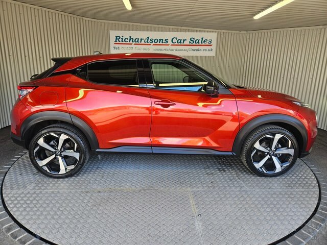 Nissan Juke 1.0 Dig-t Tekna Suv Dct Euro 6 S BJ21VFU Red #2