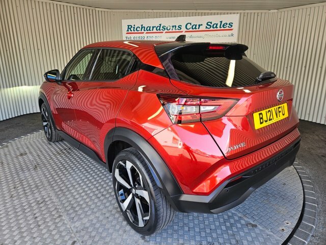 Nissan Juke 1.0 Dig-t Tekna Suv Dct Euro 6 S BJ21VFU Red #6