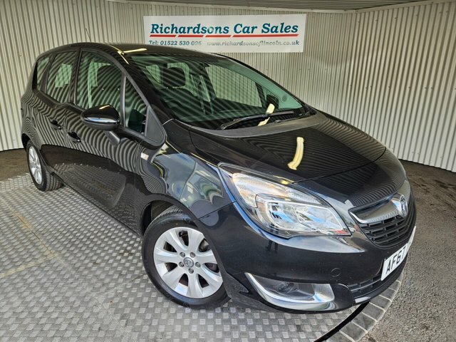 Vauxhall Meriva 1.4I Life Mpv Euro 6 100 Ps Black