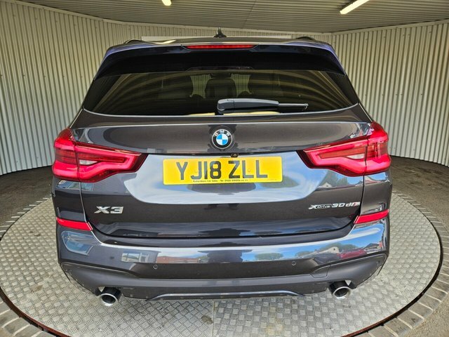 BMW X3 3.0 30D M Sport Suv Xdrive Euro 6 YJ18ZLL Grey #4