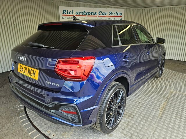 Audi Q2 1.5 Tfsi Cod 35 Black Edition Suv Manua Blue #3
