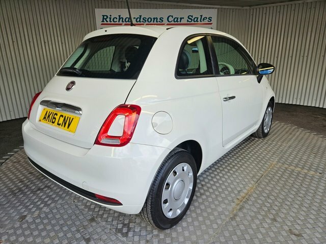 Fiat 500 1.2 Pop Hatchback Euro 6 S S AK16CNV White #3