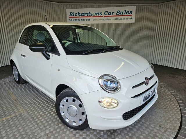 Fiat 500 1.2 Pop Hatchback Euro 6 S S White