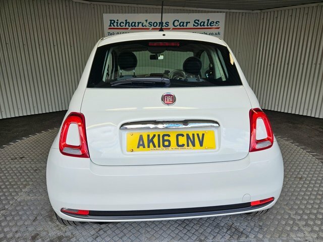 Fiat 500 1.2 Pop Hatchback Euro 6 S S AK16CNV White #4