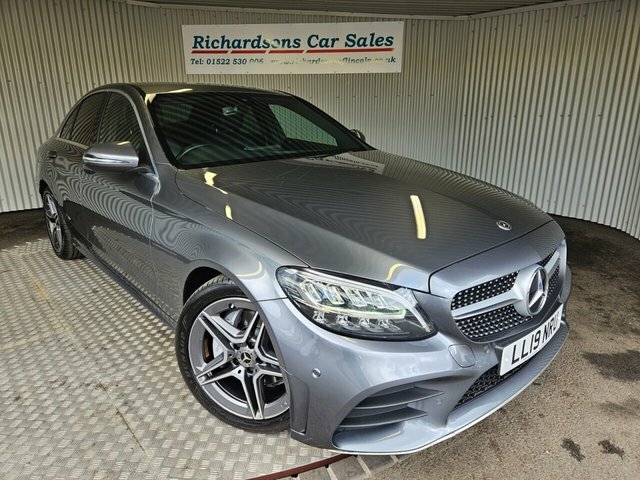 Mercedes-Benz C Class 2.0 C220d Amg Line Saloon G-tronic Eur Grey