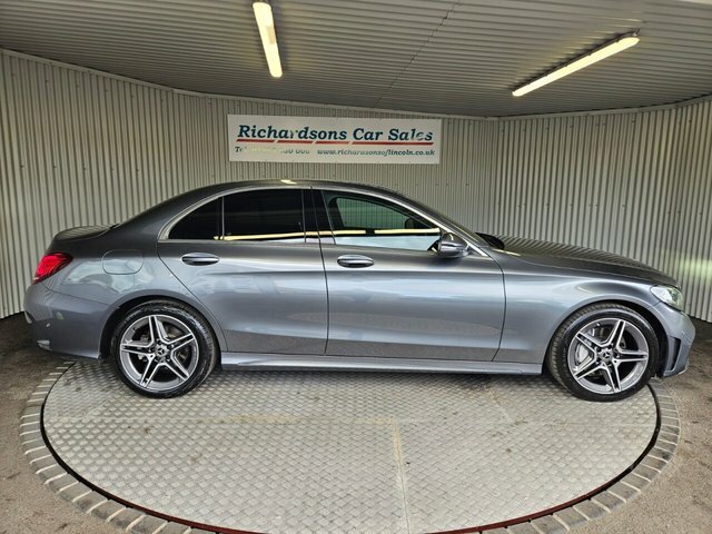 Mercedes-Benz C Class 2.0 C220d Amg Line Saloon G-tronic Eur LL19NRU Grey #2