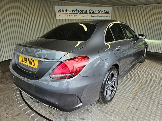 Mercedes-Benz C Class 2.0 C220d Amg Line Saloon G-tronic Eur LL19NRU Grey #3