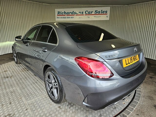 Mercedes-Benz C Class 2.0 C220d Amg Line Saloon G-tronic Eur LL19NRU Grey #6