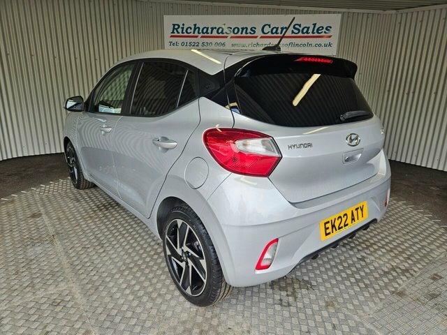 Hyundai I10 1.0 Premium Hatchback Euro 6 S S EK22ATY Grey #6