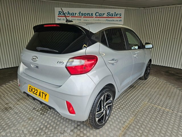 Hyundai I10 1.0 Premium Hatchback Euro 6 S S EK22ATY Grey #3
