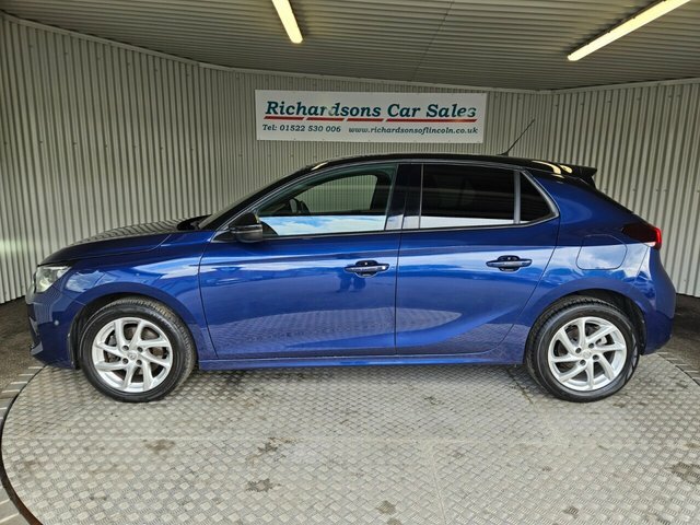 Vauxhall Corsa 1.2 Turbo Sri Hatchback Euro 6 FV70RBX Blue #6
