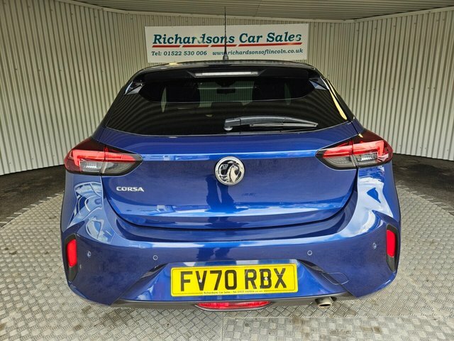 Vauxhall Corsa 1.2 Turbo Sri Hatchback Euro 6 FV70RBX Blue #4