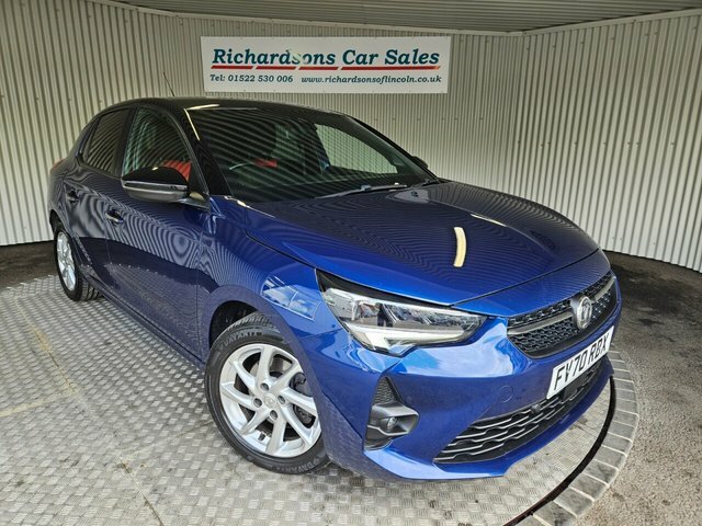 Vauxhall Corsa 1.2 Turbo Sri Hatchback Euro 6 Blue