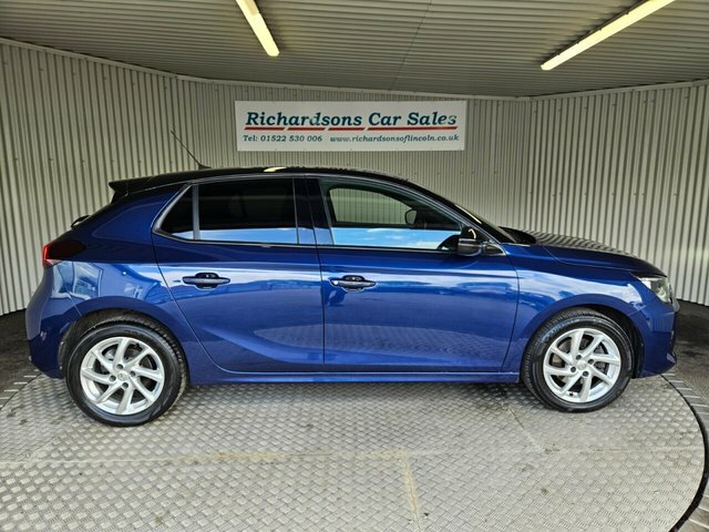 Vauxhall Corsa 1.2 Turbo Sri Hatchback Euro 6 FV70RBX Blue #2