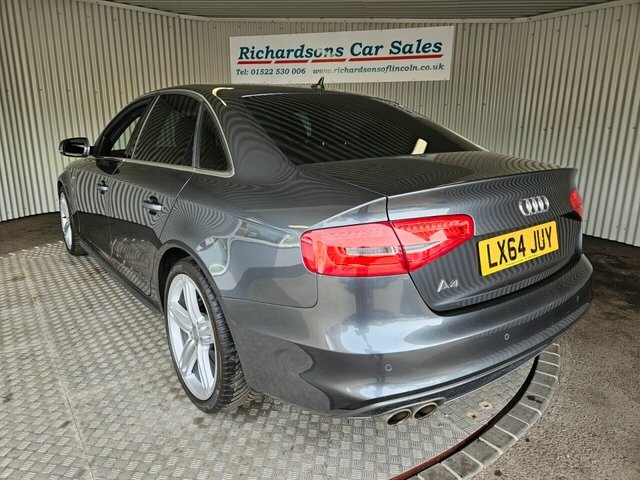 Audi A4 2.0 Tdi S Line Saloon Multitronic Euro LX64JUY Grey #5