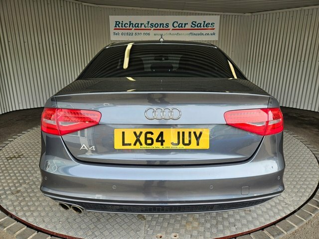 Audi A4 2.0 Tdi S Line Saloon Multitronic Euro LX64JUY Grey #4