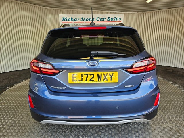 Ford Fiesta 1.0T Ecoboost Mhev Active X Edition Hatchback EJ72WXY Blue #4