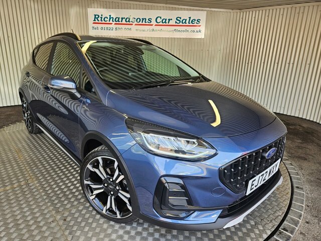 Ford Fiesta 1.0T Ecoboost Mhev Active X Edition Hatchback Blue