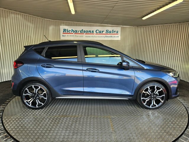 Ford Fiesta 1.0T Ecoboost Mhev Active X Edition Hatchback EJ72WXY Blue #2