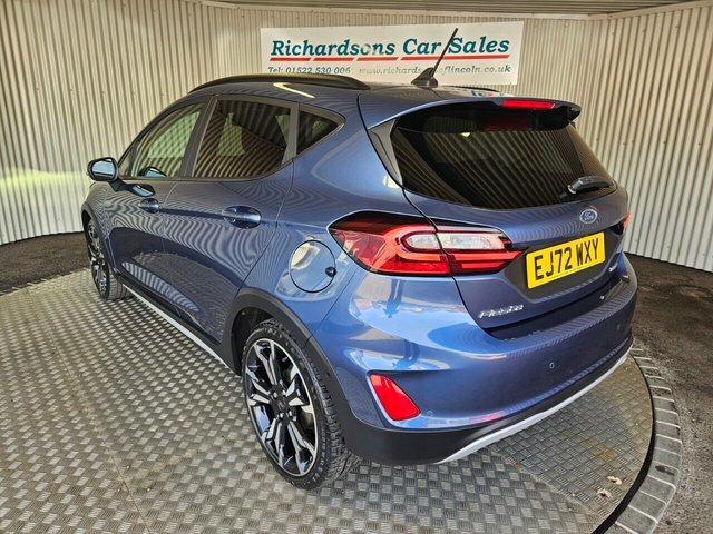 Ford Fiesta 1.0T Ecoboost Mhev Active X Edition Hatchback EJ72WXY Blue #6