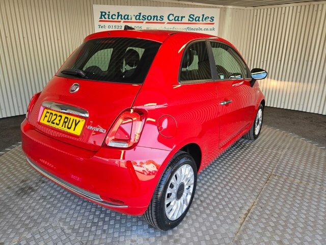 Fiat 500 1.0 Mhev Hatchback Euro 6 S S FD23RUY Red #3
