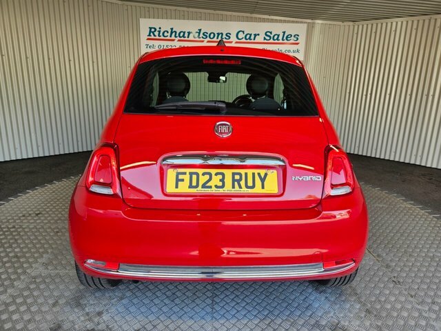 Fiat 500 1.0 Mhev Hatchback Euro 6 S S FD23RUY Red #4